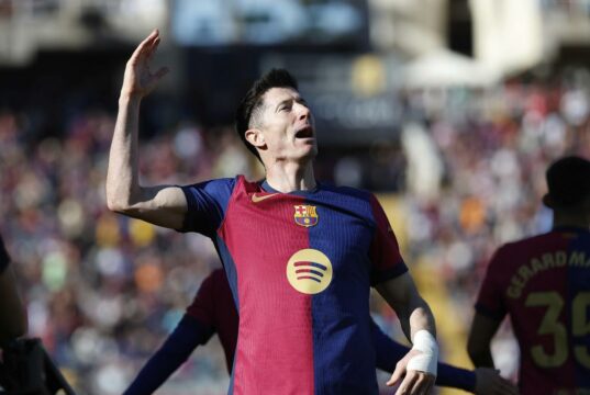 Barcelona Hammers Girona 4-1, aby sa predišlo skutočnému Madridu na vrchu Los Angeles Liga 2024-25 
