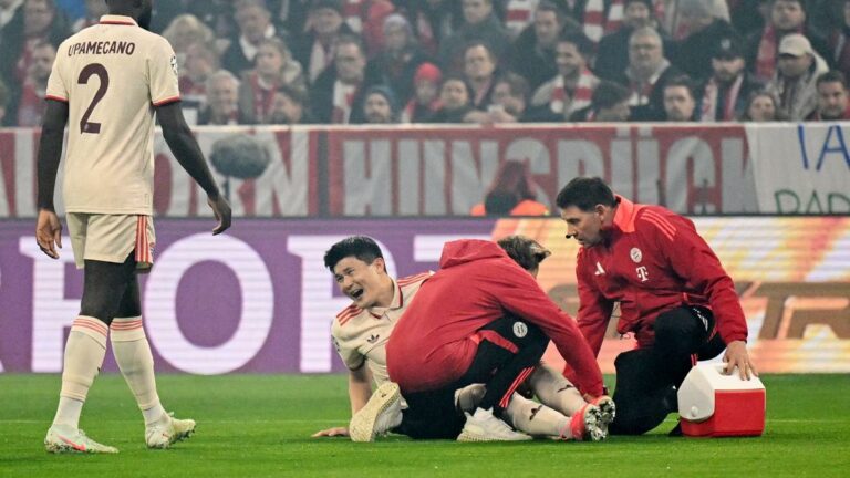 Bayern Mníchov Kim Min-Jae, ktorý bol spolu s zranením na zdraví „početné celé týždne“