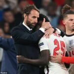 Bukayo Saka vynechal rozhodujúci trest v Anglicku prestrelkovej porážke Talianska v Euro 2020