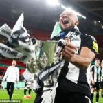 Newcastle's Carabao Cup Final Triumf v nedeľu sledoval rekordných 8 miliónov divákov