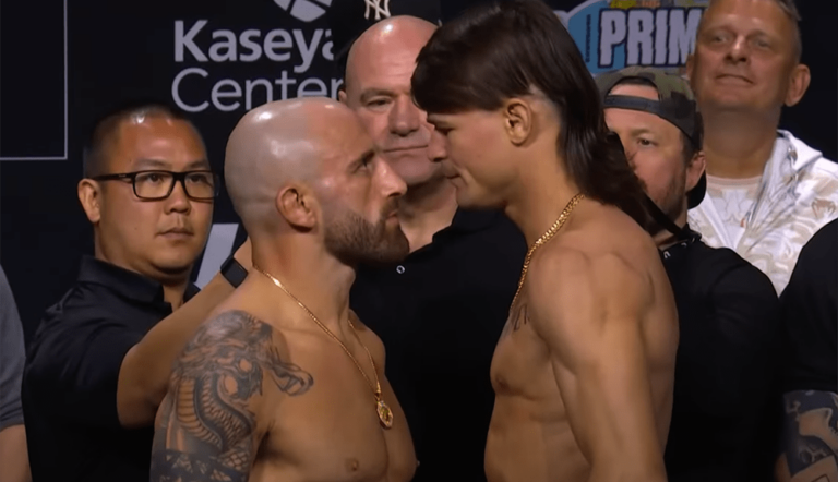 Alexander Volkanovski vs. Diego Lopes Final Faceoff