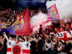 Fanúšikovia Barcelony pripravujú drsné prijatie jednej hviezdy Athletic Club Barcelona nasledovník zadržaný za poškodenie skutočného nosa Madridu pred posledným Copa