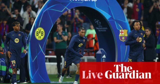 Barcelona proti Borussia Dortmund: štvrťfinále Ligy majstrov, prvá etapa-Live
