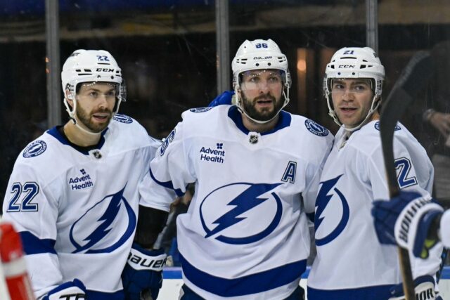 NHL: Tampa Bay Lightning v New Yorku Rangers