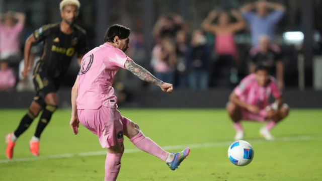Lionel Messi pomohol Inter Miami poraziť Los Angeles FC v Concacaf Champions Cup. (AP)