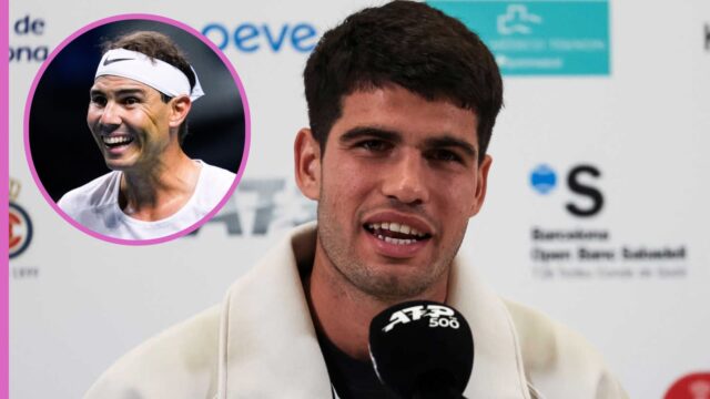 Carlos Alcaraz zverejňuje správu Rafael Nadal ho poslal po poslednom otvorení Barcelona 
