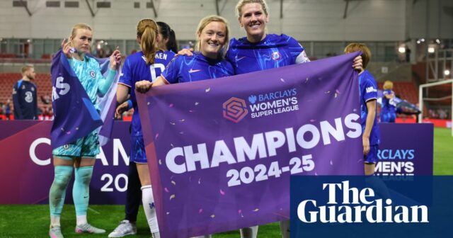 Chelsea vyhrala po titule WSL Lucia, Lucia vidí bronzovú dobu Manchester United | Dámska super liga

