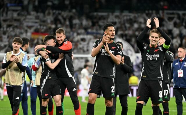 Držitelia Arsenalu oust Real Madrid, aby dosiahli semifinále Ligy majstrov
