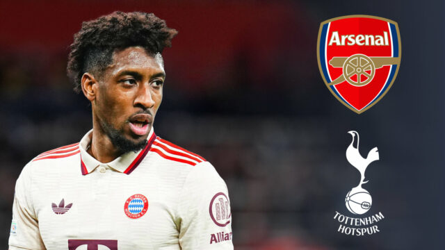 Gunners, aby bojovali s Tottenhamom za 329 hier Bayern Mníchov Star s konkurenciou „Serious“
