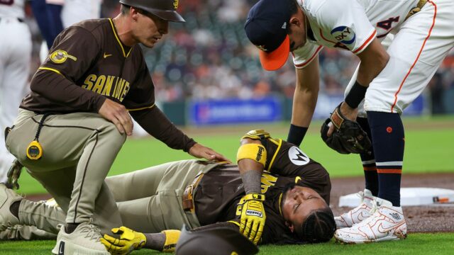 Informácie MLB: Padres 'Luis Arraez natiahol z oblasti vs Astros 
