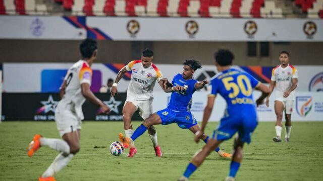 Kerala Blasters porazí East Bengal 2-0, knock bráni majstra z Kalinga Super Cup 2025
