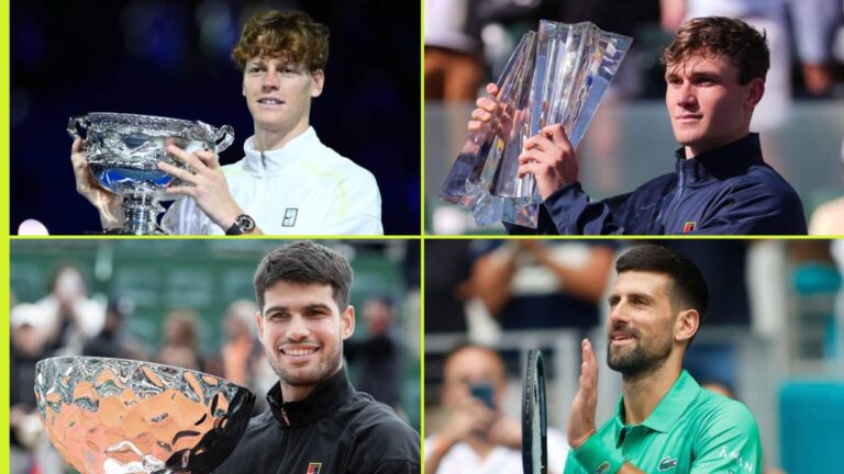 Koľko peňažnej ceny vlastní Carlosa Alcaraza, Novak Djokovic, Jannik Evildoer získal v roku 2025?
