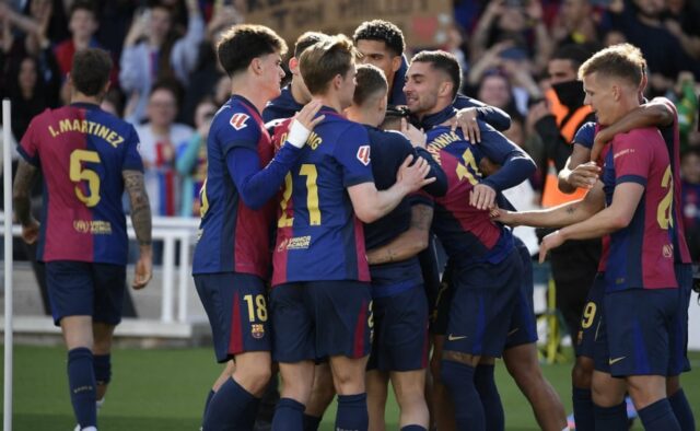 Laliga vodcovia Barcelona robia ohromujúci návrat, aby porazili Celtu Vigo
