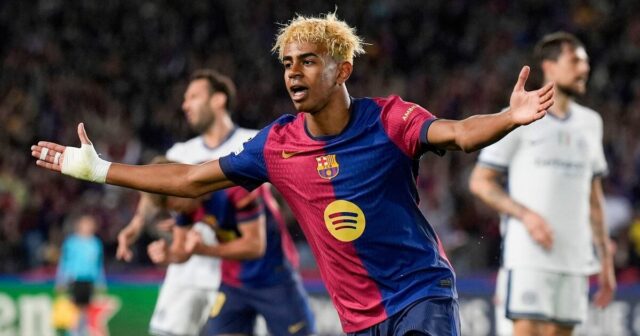 Lamine Yamal zasiahne Cieľ obdobia konkurenta, ktorý sa držal Barcelona, ​​aby priťahoval inter | futbal | Športová činnosť 
