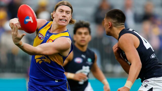 Live AFL 2025, Carlton Blues vs West Coast Eagles, 5. kolo sa zhromažďujú okolo
