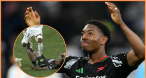 Myles Lewis-Skelly Lucky po Antonio Rudiger Challenge

