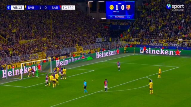 Nervy Times pre Barcelona, ​​keď Borussia Dortmund skóre opäť

