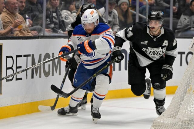 NHL: Stanley Cup Playoff-Edmonton Oilers v Los Angeles Kings