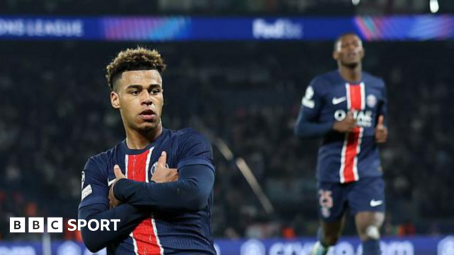 PSG striker Ousmane Dembele