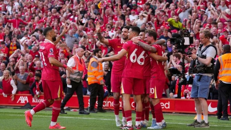 Premier Organizácia 2024-25: Liverpool Kompletný titul s 5-1 Thrashing of Tottenham | Football Informácie