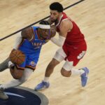 Shai Gilgeous-Alexander OKC Thunder Sweep Grizzlies NBA play-off Game 4
