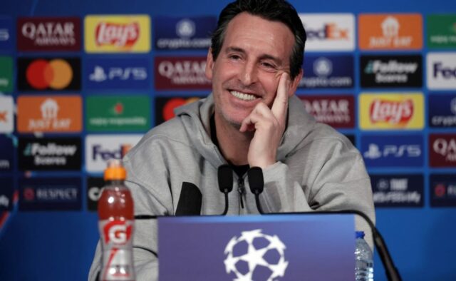 Unai Emery si vychutnáva „obrovskú výzvu“ Aston Villa proti PSG
