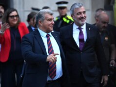 Užite si: Barcelonská hlava štátu Joan Laporta sa prihlási s sledovateľmi na zaklínadlá pred konferenciou o skutočnej Madride 

