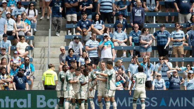 Vysokoristorové Portland Downs Sporting Kansas City

