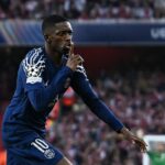 Ousmane Dembele strelil jediný gól hry, aby poskytol PSG výhodu prvej nohy