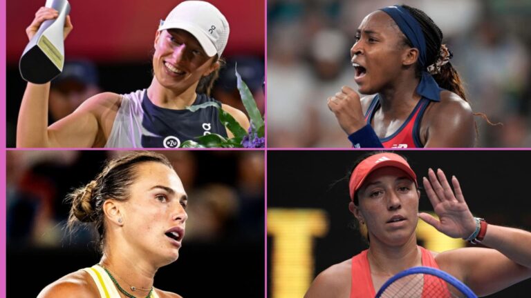 Sabalenka, Swiak, Gauff a tiež Pegula vykonávané v aktivite
