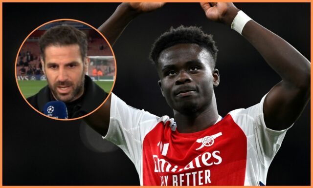 „Osobitná zmienka“ - Fabregas pomenuje Arsenalovho neúspešného hrdinu z nezabudnuteľného Win vs Real Madrid

