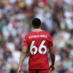 Alexander-Arnold niesol 66 pre celú svoju kariéru v Liverpoole