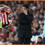 Bryan Mbeumo en Brentford Action proti Arsenalu