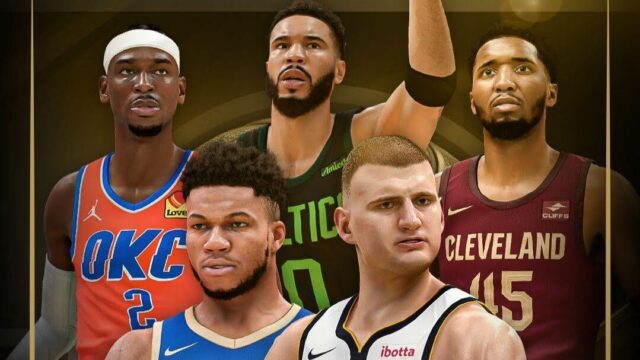 2024-25 All-NBA tímové hodnotenia v NBA 2K25

