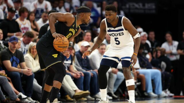 2025 play-off NBA: Živé aktualizácie, zvýraznené Game 2 Walriors-Wolves Game 2

