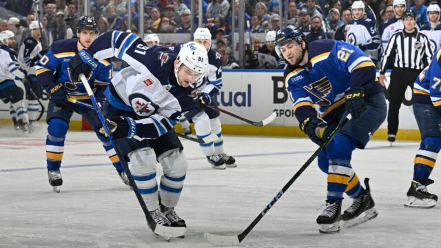 2025 play-off NHL za deň: vyšetrenie pre Jets-blues Game 6

