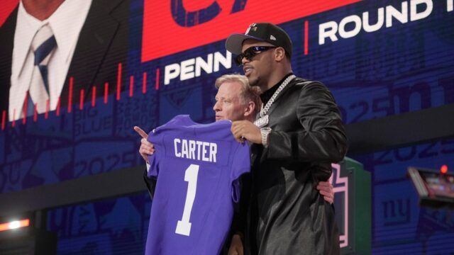 Abdul Carter Giants si konečne vyberie číslo dresu

