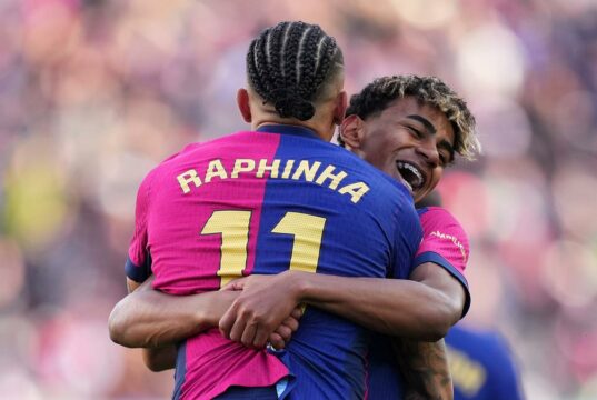 Ako Barcelona prináša titul La Liga, sezóna Progress Raphinha zaberá centrum

