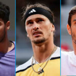 Alcaraz, Musetti Up, Zverev Down, Jarry -96