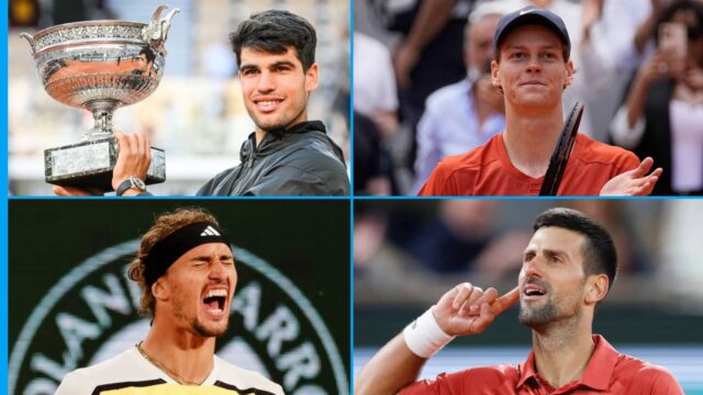 Alcaraz, skvelý víťaz ako Sinner v tej istej polovici, Djokovic & Zverev


