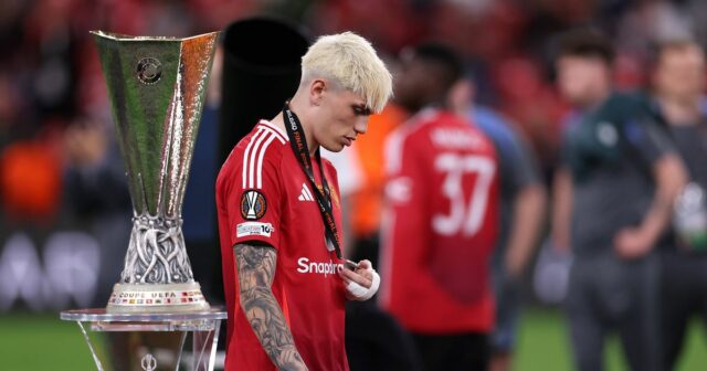 Alejandro Garnacho 'môže opustiť Man Utd', ak kluby platia za cenu Viktor Gyokeres '

