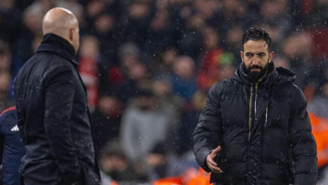 Amorim sack exposed as cheapest Man Utd option as Slot 'infected by infantile Kop virus' after TAA comments