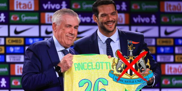 Ancelotti vysvetľuje vynechanie Joelint Newcastle, keď začne brazílska nová éra

