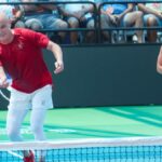 Andre Agassi porazil druhý zápas s americkými Open Pickleball Championships s Annou Lehigh Waters