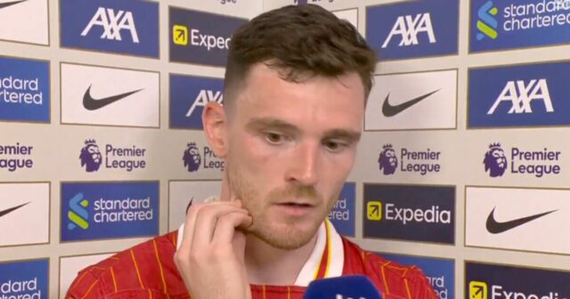 Andy Robertson odmieta brániť Trenta Alexandra-Arnolda po tom, čo brutálny Liverpool booing | Futbalový šport

