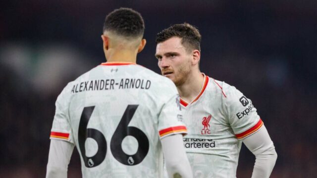 Andy Robertson z Liverpoolu ponúka srdečný názor po tom, čo Trent Alexander-Arnold bol vyvinutý jeho vlastnými fanúšikmi

