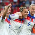 Aggie Beever-Jones celebrates