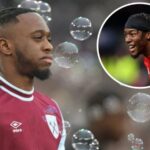 Anthony Elanga pošle Aaron-Wan Bissaka správu, keď hviezda West Ham zachytí prestížnu cenu v prvej sezóne kladiva