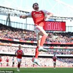 Declan Rice hodil víťaza, keď Arsenal porazil Spot Seal League Newcastle Ligy Ligy