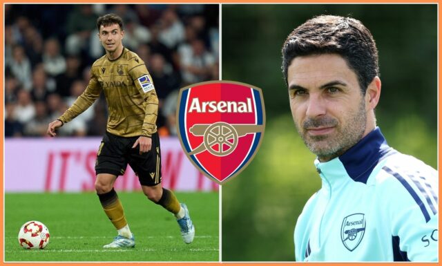 Arsenal XI s Martinom Zubimendi a ďalšími podpismi

